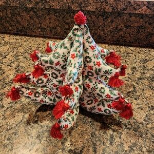 Vintage Homemade 3D Christmas Tree